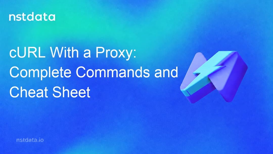 cURL With a Proxy cheat sheet cover